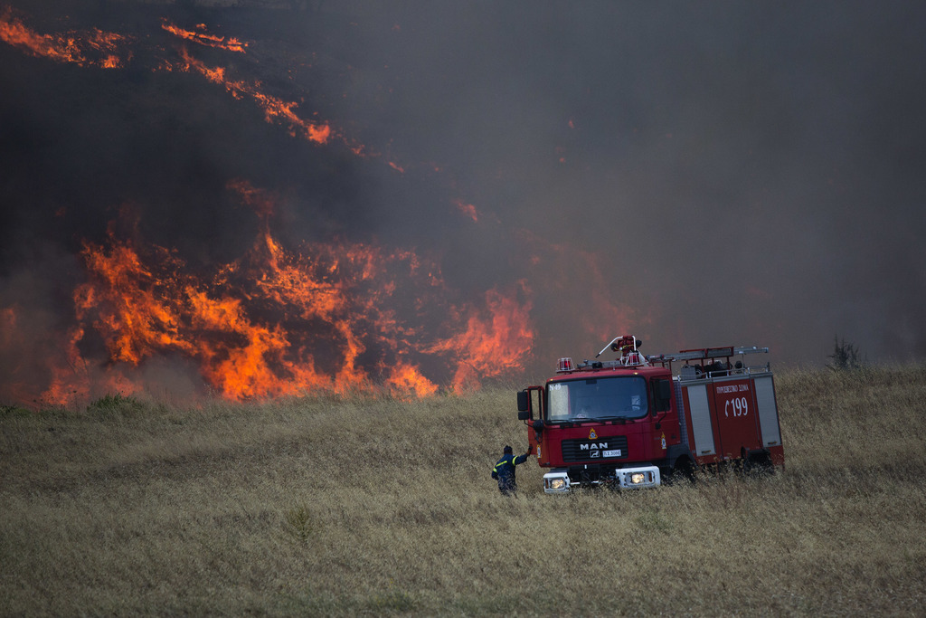 La Grèce n'avait pas connu d'incendies aussi dévastateurs depuis 2007.