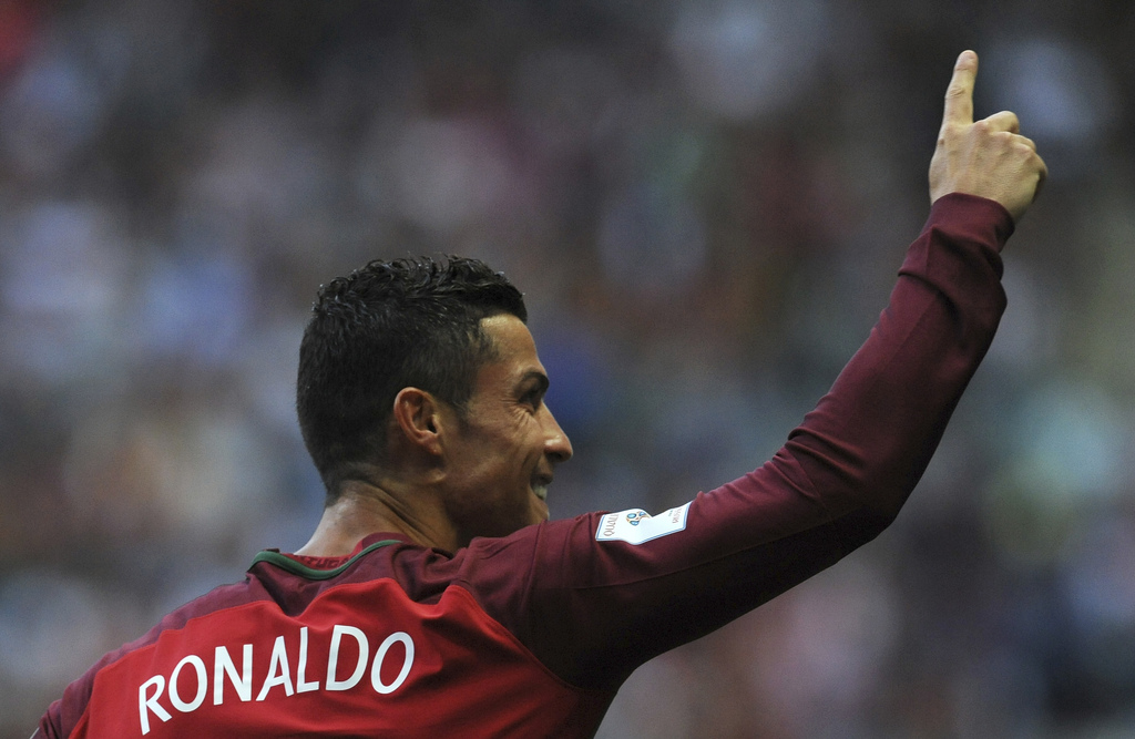 Cristiano Ronaldo a réussi à triplé lors de ce match.