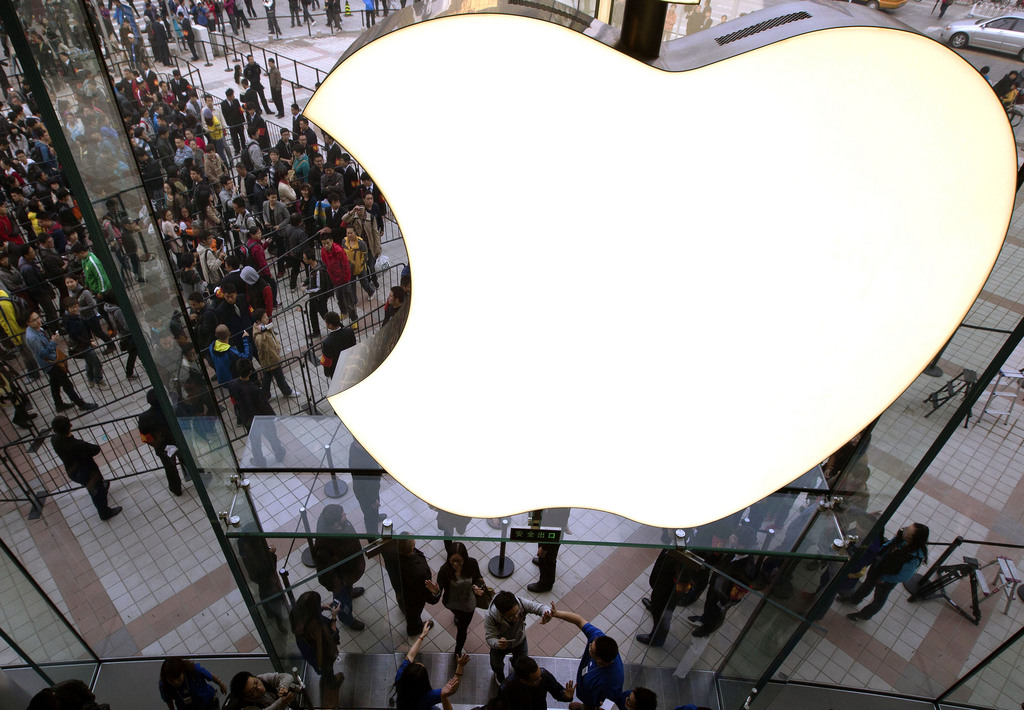 La valeur de la marque Apple a gagné 3% à 184,154 milliards de dollars (177,7 milliards de francs). (illustration)