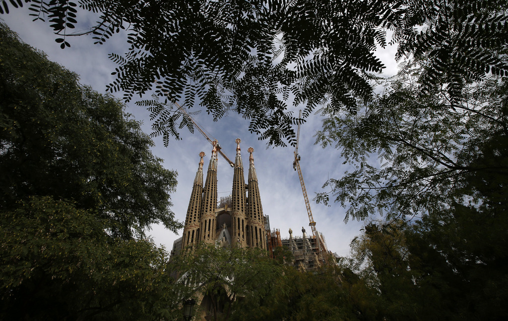 Tout le secteur de la Sagrada Familia a été évacuée préventivement (archives).