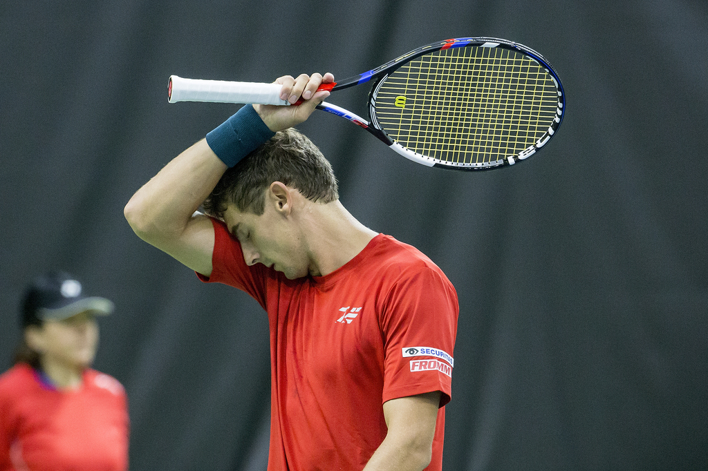 Le no 3 helvétique (ATP 113) n'a pas démérité contre le récent 8e de finaliste de l'US Open, mais il est tombé face à un adversaire d'une redoutable efficacité.