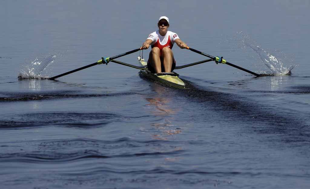 Jeannine Gmelin, pour la première fois sur un podium mondial, clôt une saison fabuleuse.