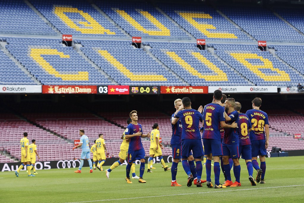Le FC Barcelone s'est imposé 3-0 contre Las Palmas dans un Camp Nou désert
