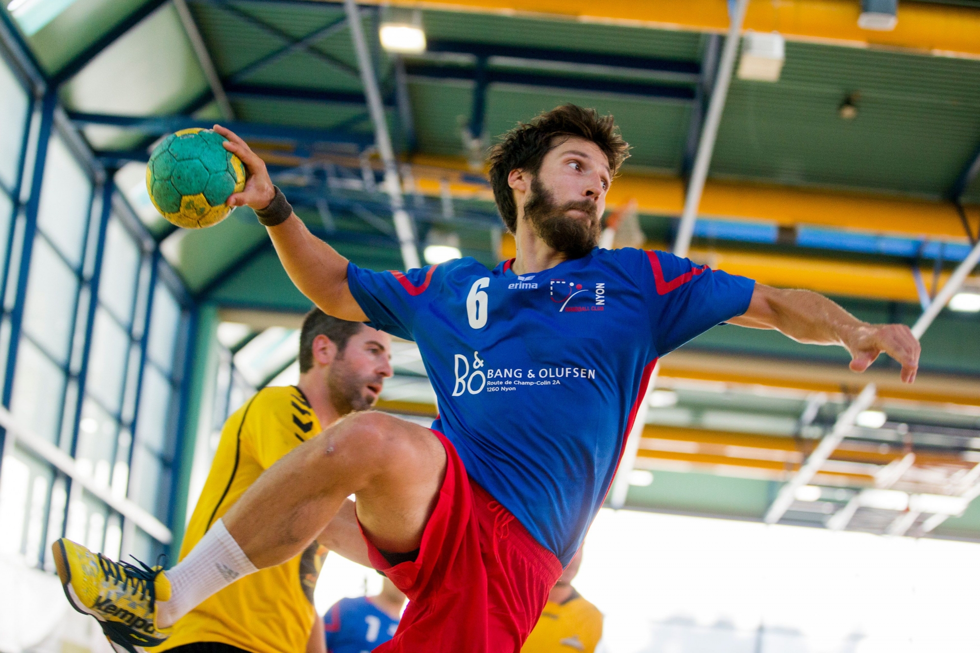 Nyon, dimanche 10 septembre 2017
Salle du Rocher, Handball, 2e ligue, HBC Nyon - US Yverdon-RSB. #6 Espen Schotte

© Sigfredo Haro