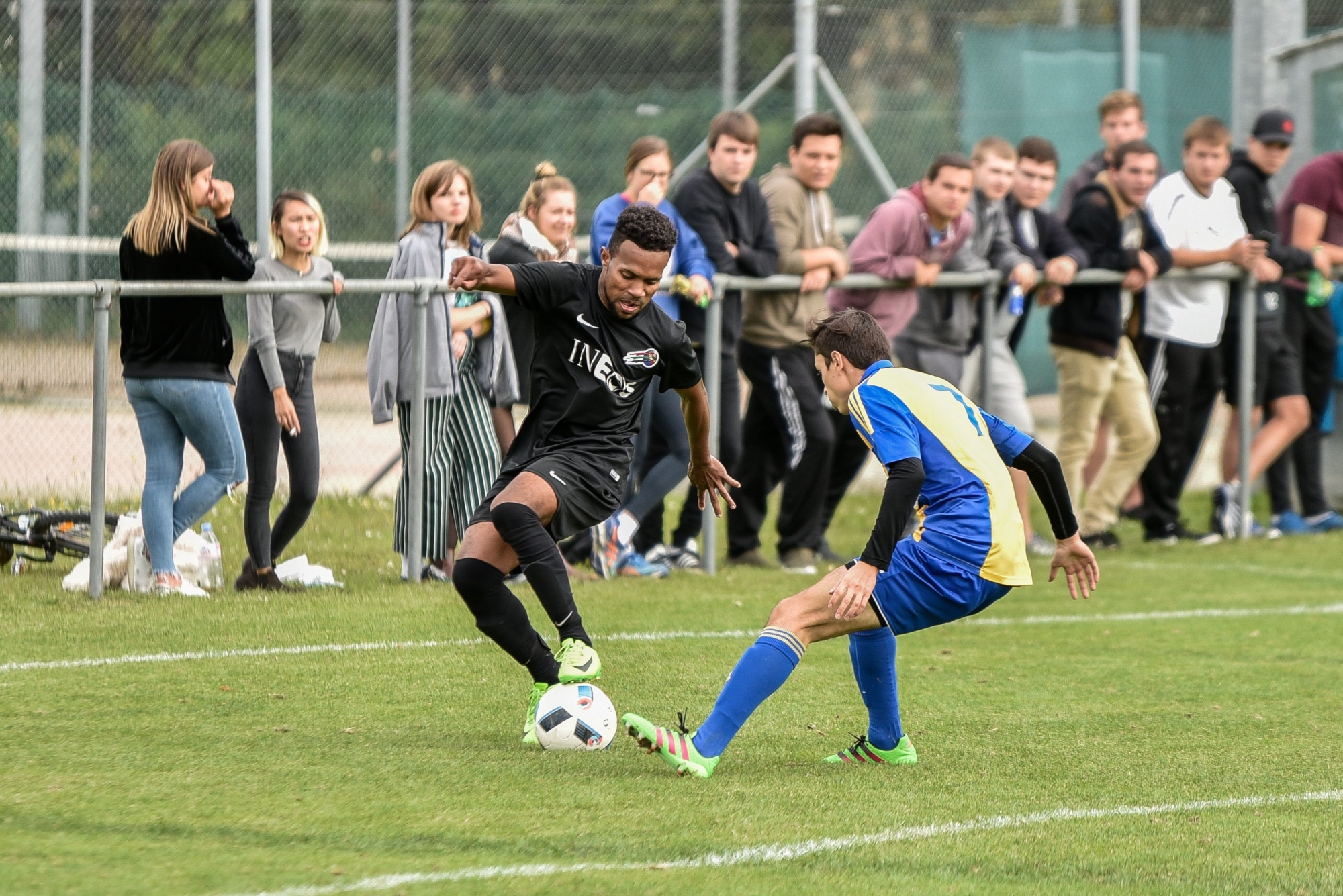 Collombier-sur-Morges, dimanche 1er octobre 2017, football, 3ème ligue, Pied-du-Jura II vs BRP (Bursins-Rolle-Perroy), Cavalaria Angulo Javier Alejandro, photos Cédric Sandoz