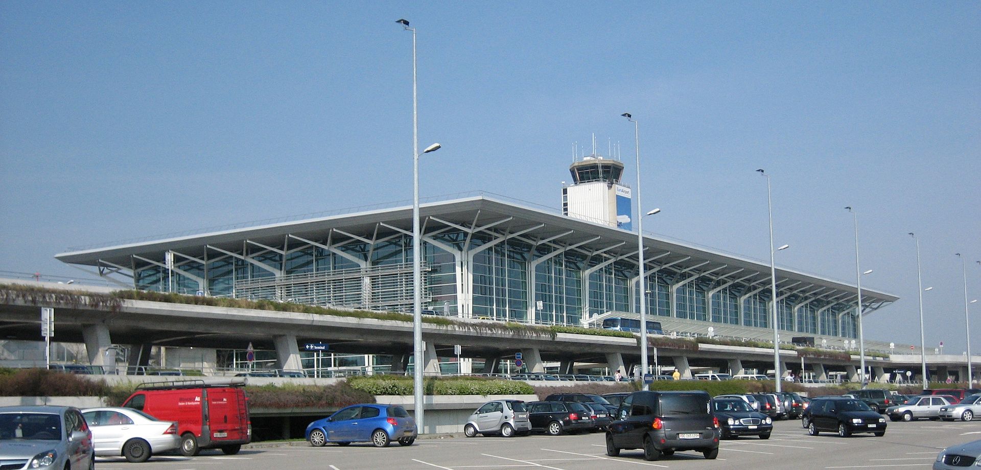 Vue de l'EuroAirport.