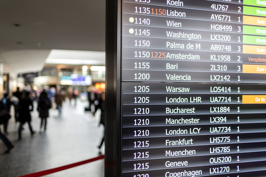 À cause de l'incident, cinq vols ont été annulés et huit avions ont été détournés vers d'autres aéroports. (Illustration)