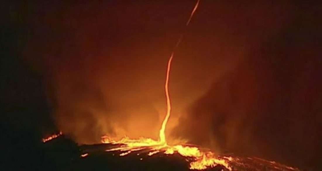 Les tornades de feu sont un phénomène extrêmement rare.