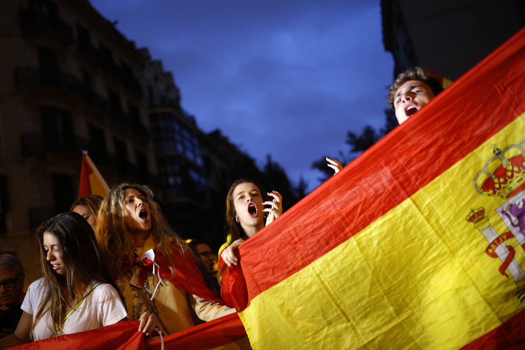 Le Parlement régional de Catalogne a prévu de se réunir lundi à Barcelone pour examiner le résultat du référendum organisé dimanche dernier en dépit de son interdiction par la Cour constitutionnelle. (illustration)