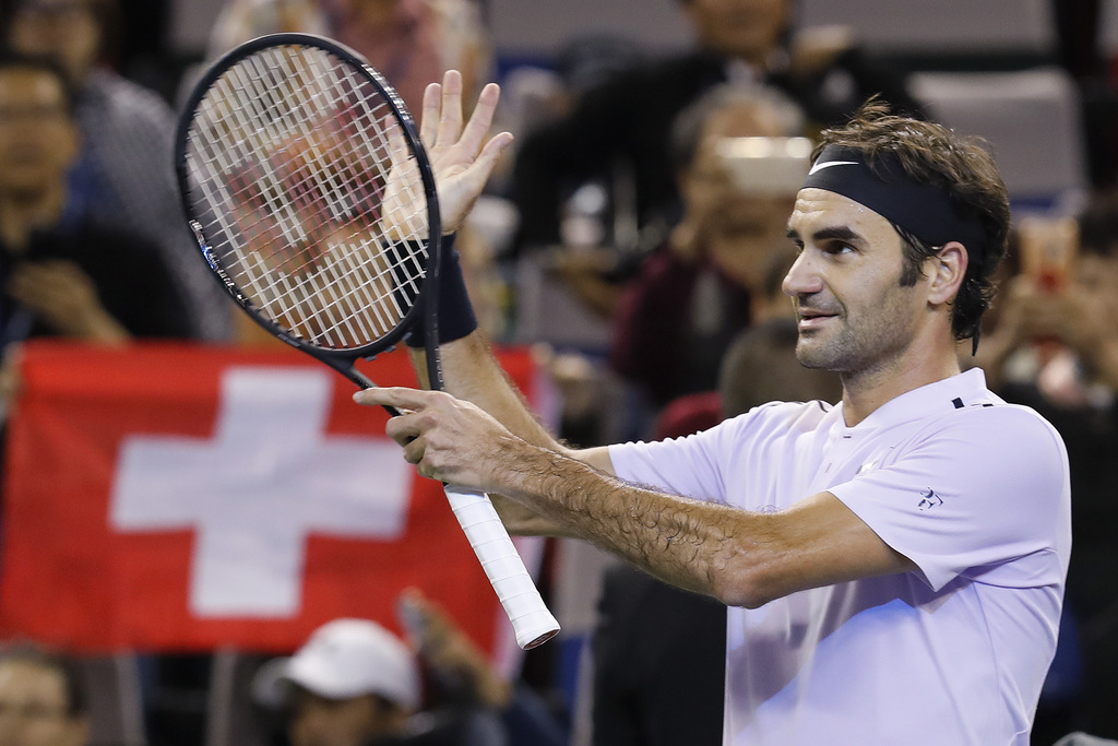 Roger Federer figure dans le dernier carré du Masters 1000 de Shanghaï. 