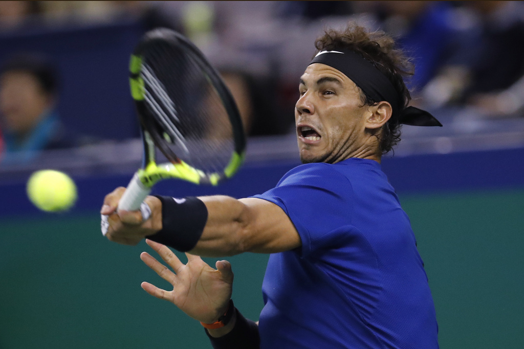 Le gaucher majorquin a souffert du genou droit en finale à Shanghaï face à Roger Federer.