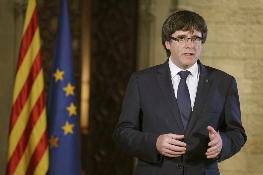 "Le président Puigdemont ne se rendra pas jeudi au Sénat", a indiqué un porte-parole de la présidence. 