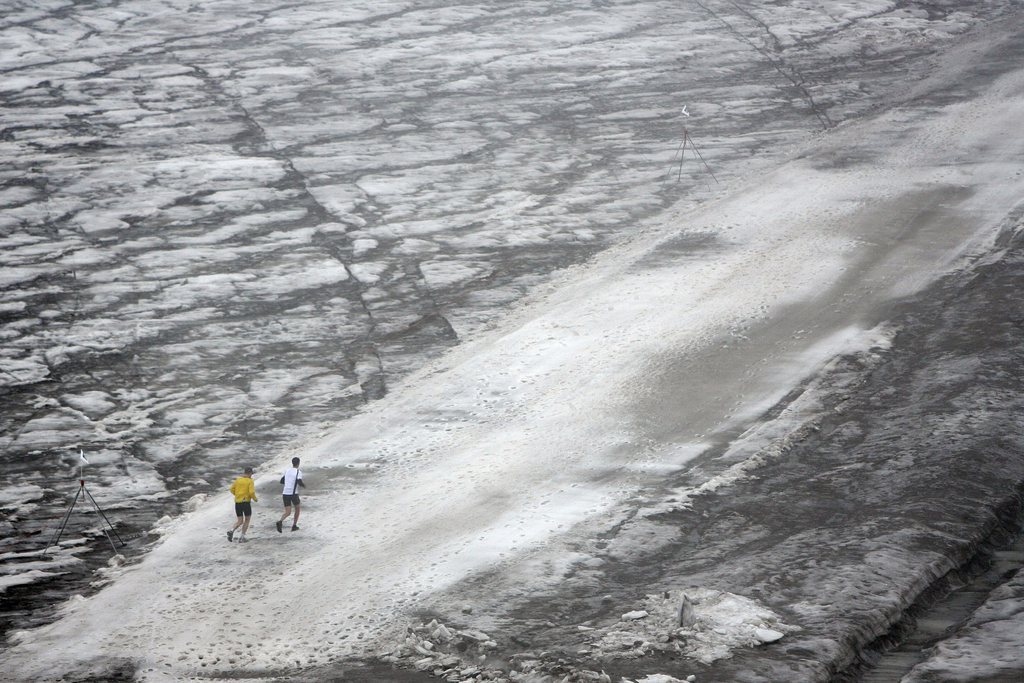 Le glacier de Tsanfleuron, dans le Valais central, est celui qui a le plus souffert en 2017.