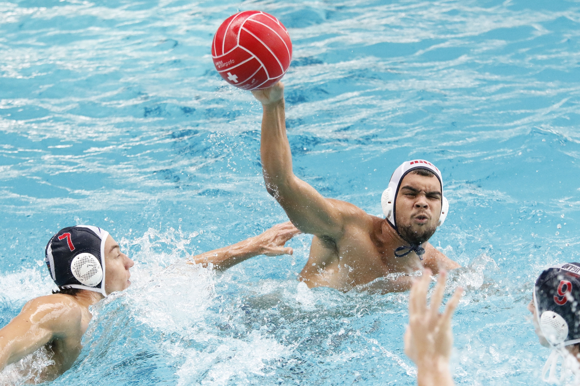 Nyon, Rocher, Samedi 21 octobre 2017, Water-polo, LNB, CN Nyon vs Lugano NPS II, Num?ro 9 de Nyon Nordet Damien,  Photos C?line Reuille