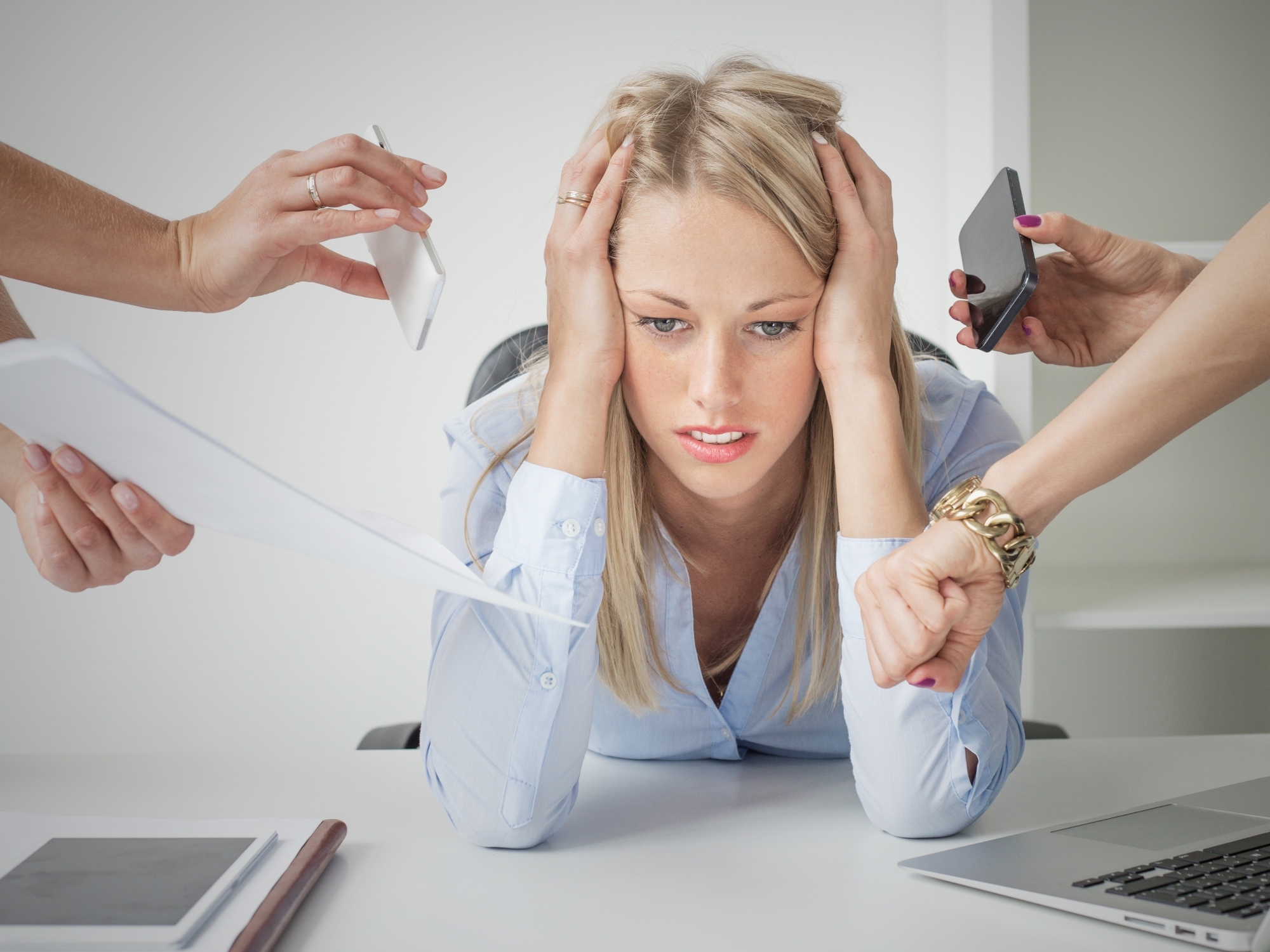 Environ 40% des employés se sentent souvent ou très souvent stressés par leur travail. (illustration)