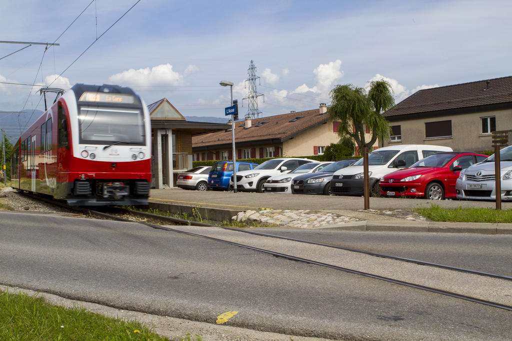 Des travaux ralentissent le parcours du train jusqu'à mercredi.