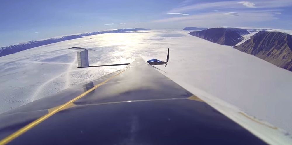 Les données récoltées par les drones vont permettre de faire des modèles plus précis des détachements de pans de glace.