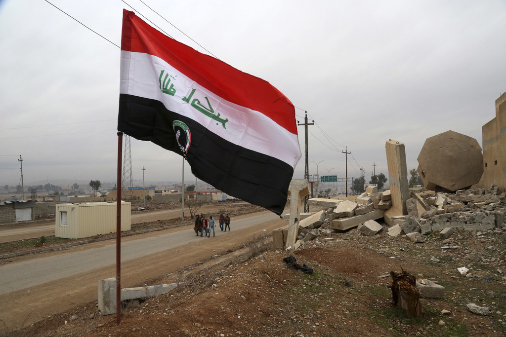 Les forces irakiennes combattent l'EI depuis 3 ans.