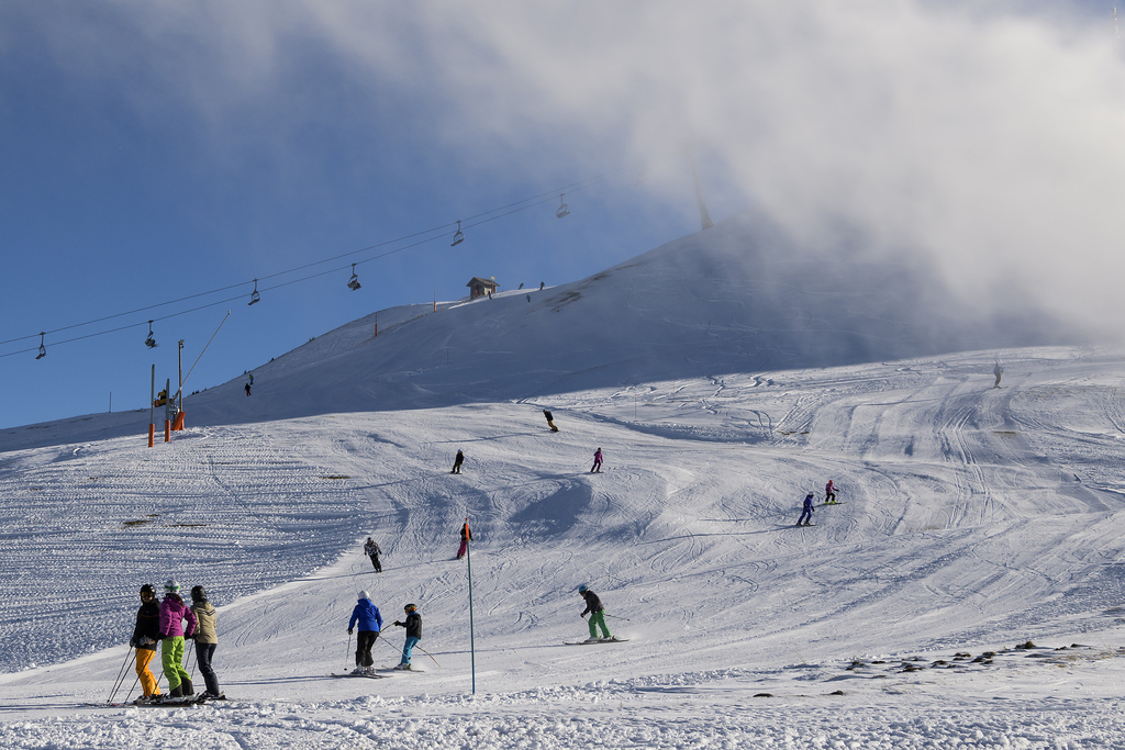 De nombreux fans de glisse ont profité du soleil et de la bonne qualité de neige pour dépoussiérer leurs lattes.