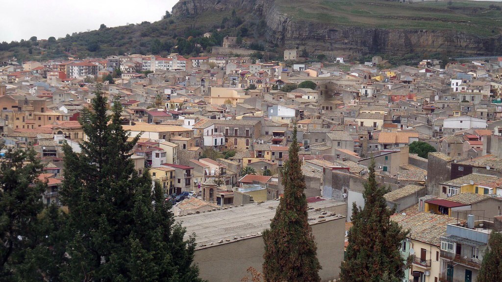 Le village sicilien de Corleone, où le parrain des parrains, Toto Riina, a été enterré la semaine dernière.
