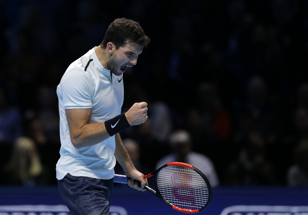 Grigor Dimitrov a battu David Goffin après 2h30 de jeu!