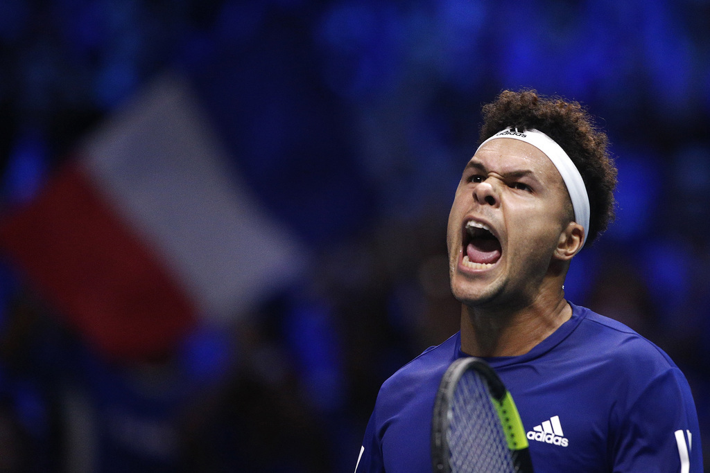 En force, Jo-Wilfried Tsonga a rétabli l'équilibre.