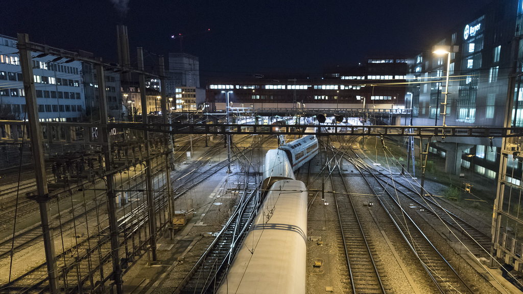 Un train ICE a déraillé peu avant 17h00.