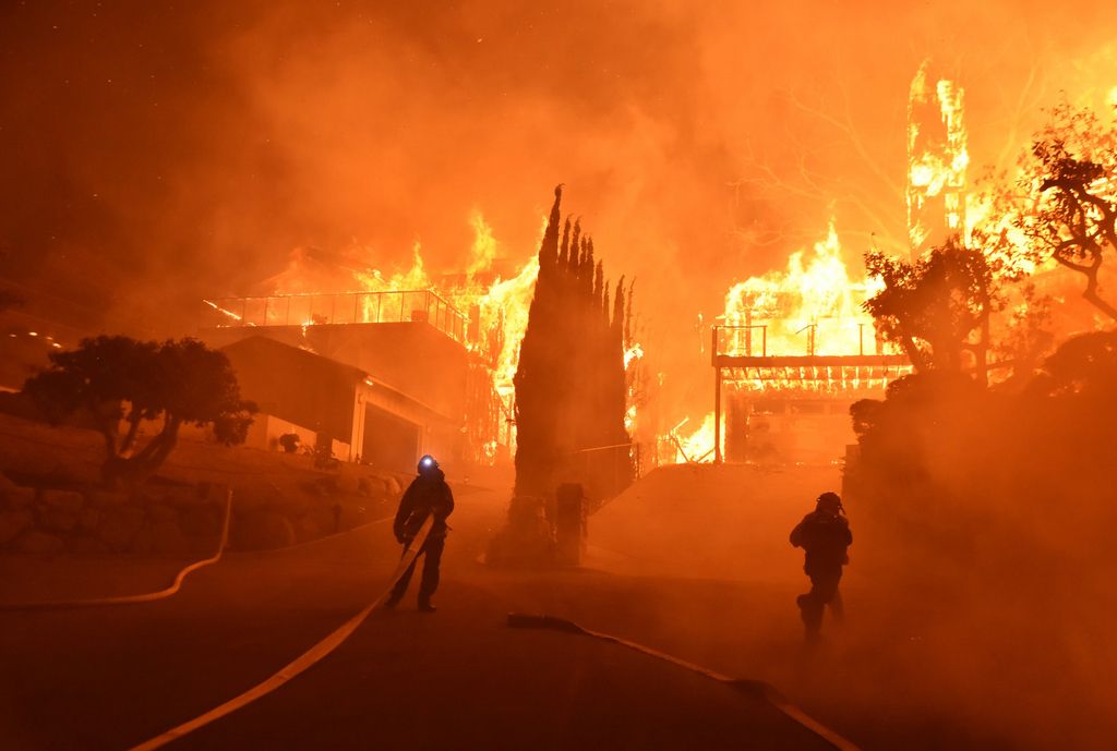 Le gigantesque incendie au nord de la Californie touche déjà plus de 18'200 hectares.