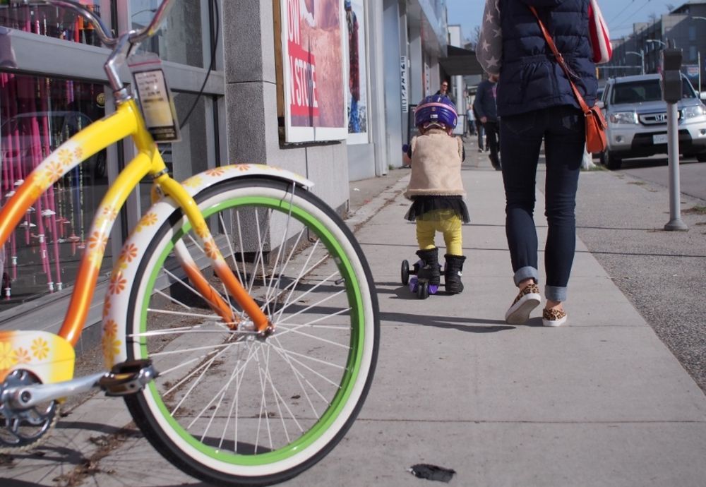 Condition requise pour ce projet: qu'il n'existe pas de piste cyclable ou de marquage réservé aux cyclistes sur la route.