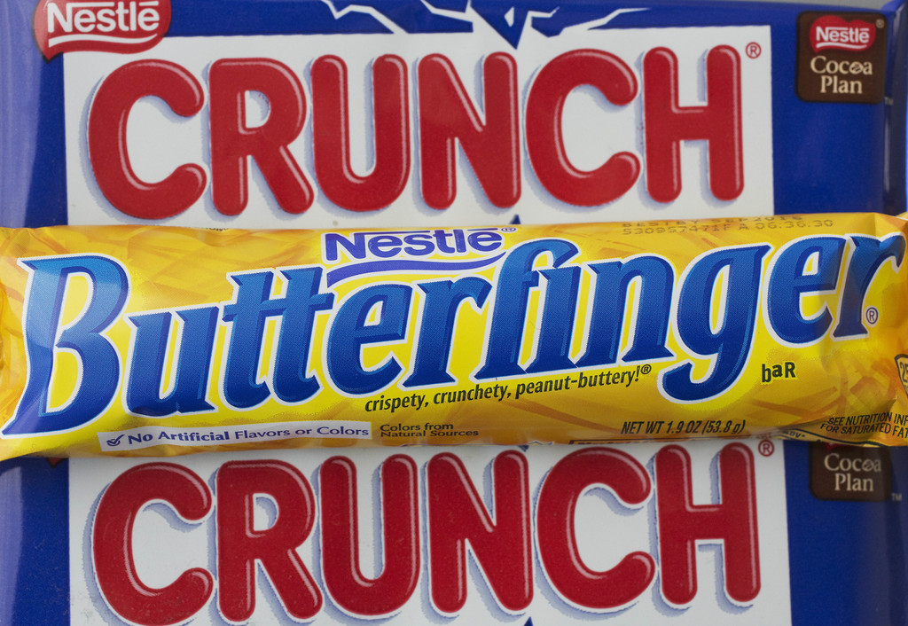 Les activités américaines de confiserie de Nestlé représentent environ 3% des ventes de ce marché. Elles comprennent les marques populaires locales comme Butterfinger ou Crunch. (illustration)