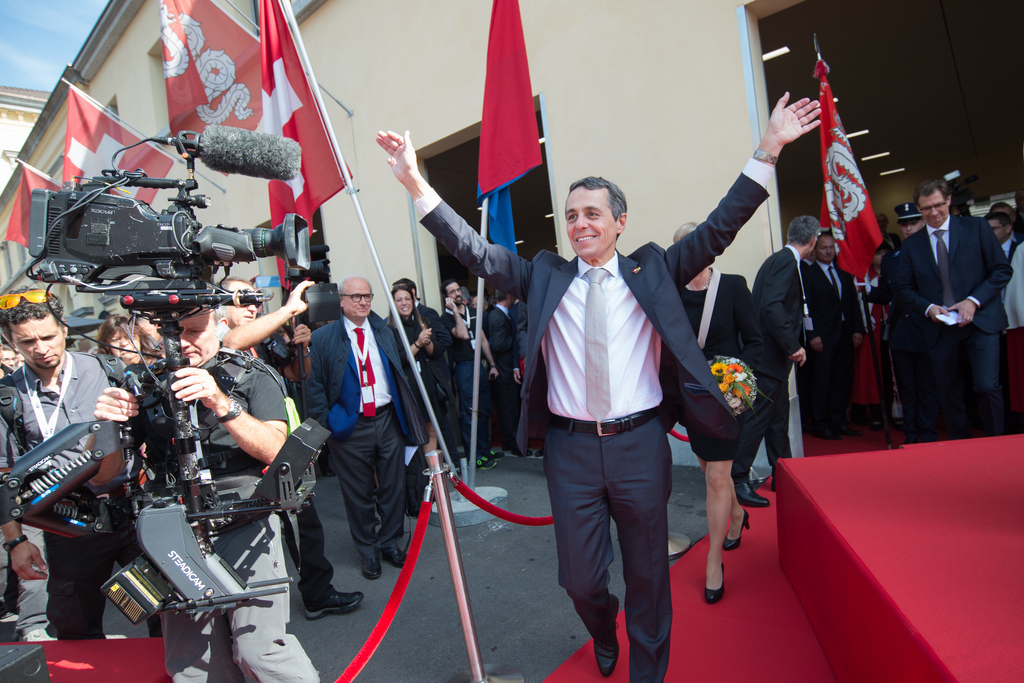 Le retour d'un Tessinois au Conseil fédéral avec l'élection d'Ignazio Cassis a été l'un des temps forts de 2017.