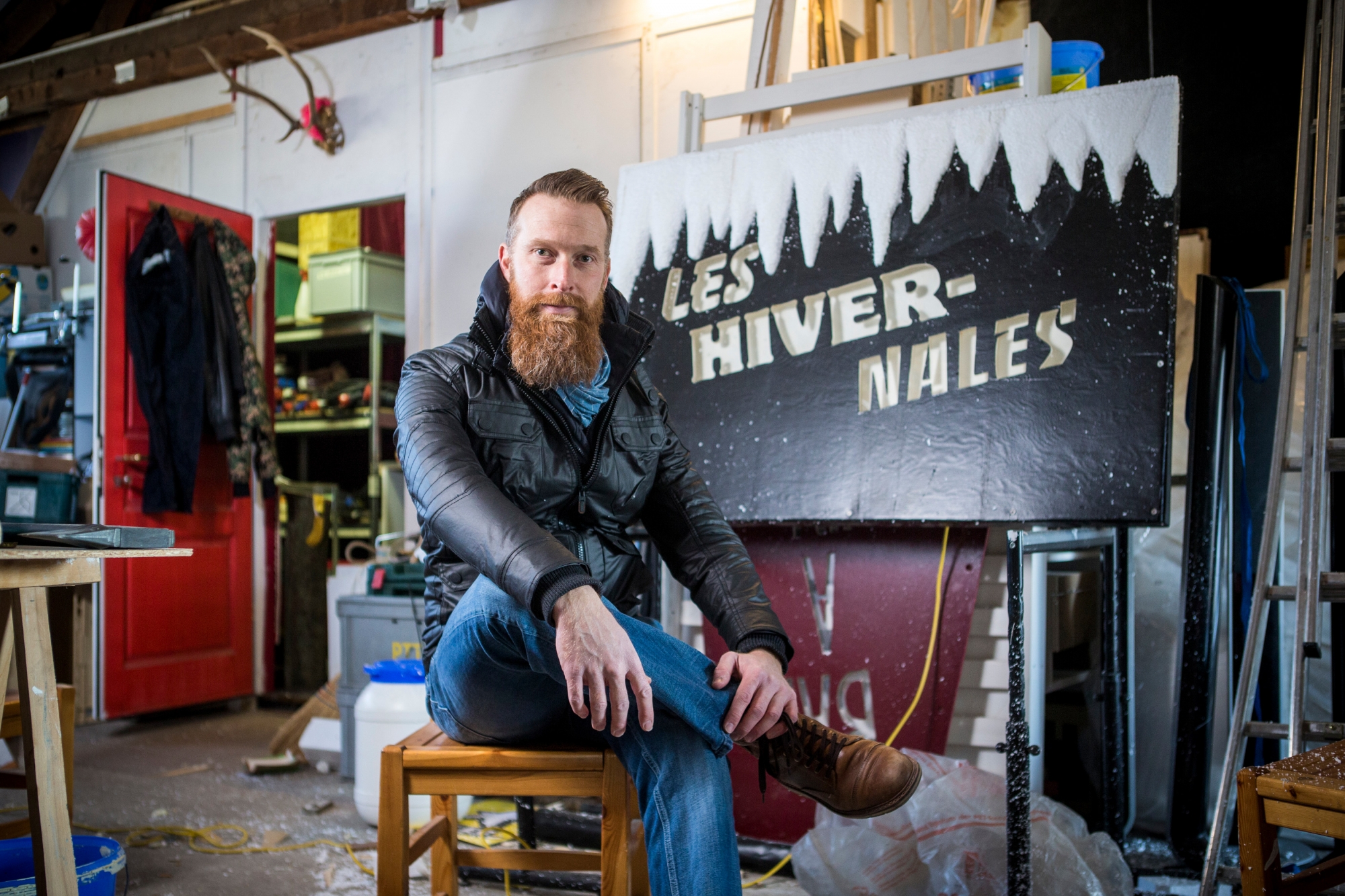 Nyon, mardi 20 février 2018
Portrait d'Alain Galois, coordinateur du festival Les Hivernales et bénévoles dans plusieurs festivals de la région Nyon, dans les locaux du festival Les Hivernales à Nyon

© Sigfredo Haro