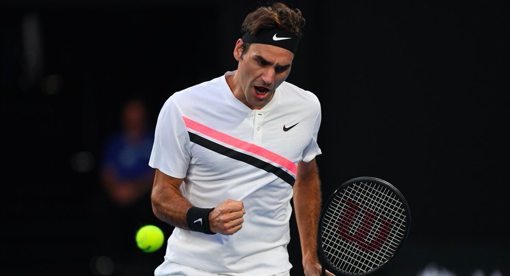 Roger Federer disputera les demi-finales à Melbourne Park pour la quatorzième fois. 