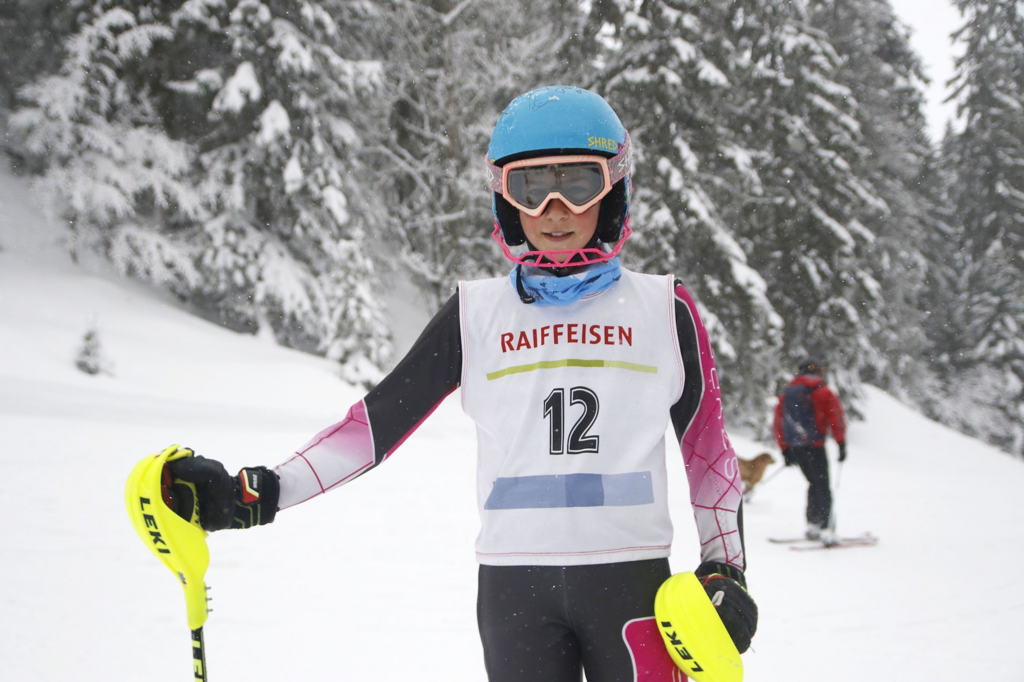 Sara Testut-G'Styr, du Ski Club de Nyon, a décroché la médaille de bronze dans la catégorie M12.