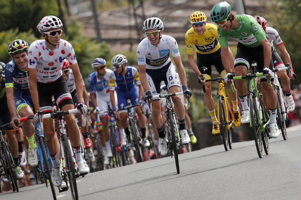 Le Tour de France partira de Nice en 2020, ont annoncé les organisateurs de la plus grande épreuve cycliste du monde. (illustration)