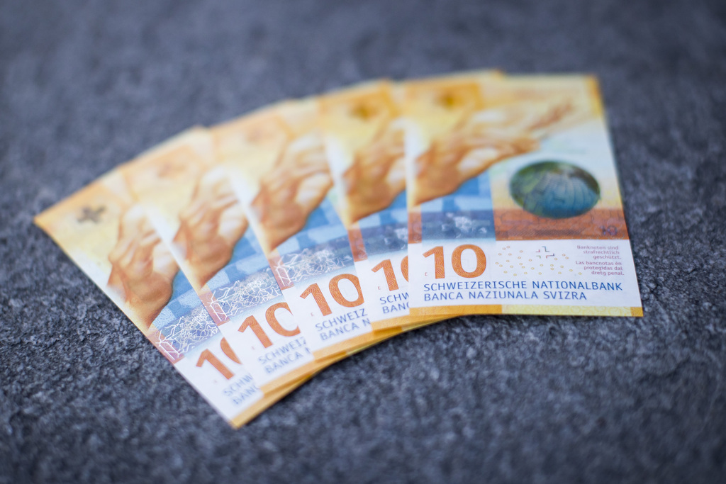 Le billet de 10 francs suisses est en circulation depuis le mois d'octobre dernier.