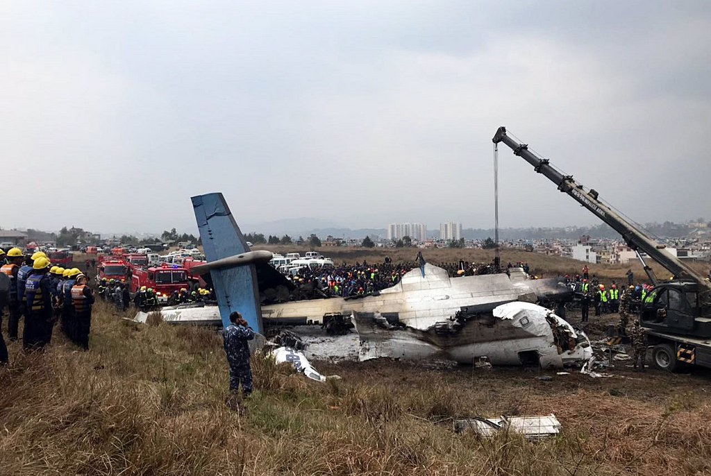 Ce crash a fait un nombre encore non déterminé de morts et blessés, ont annoncé les autorités.