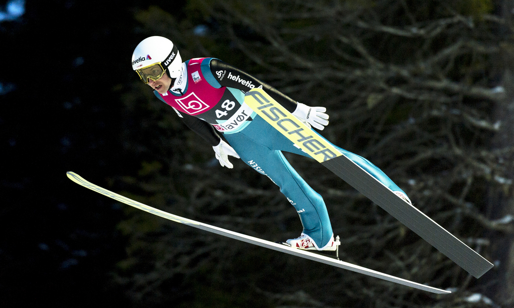Simon Ammann s'est classé 19e de la qualification pour le concours de vol à skis de Vikersund.