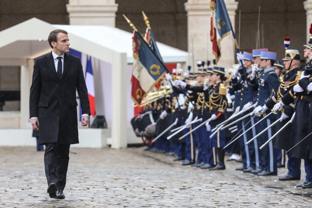Le président Emmanuel Macron a rendu un hommage national à l'officier Beltrame.