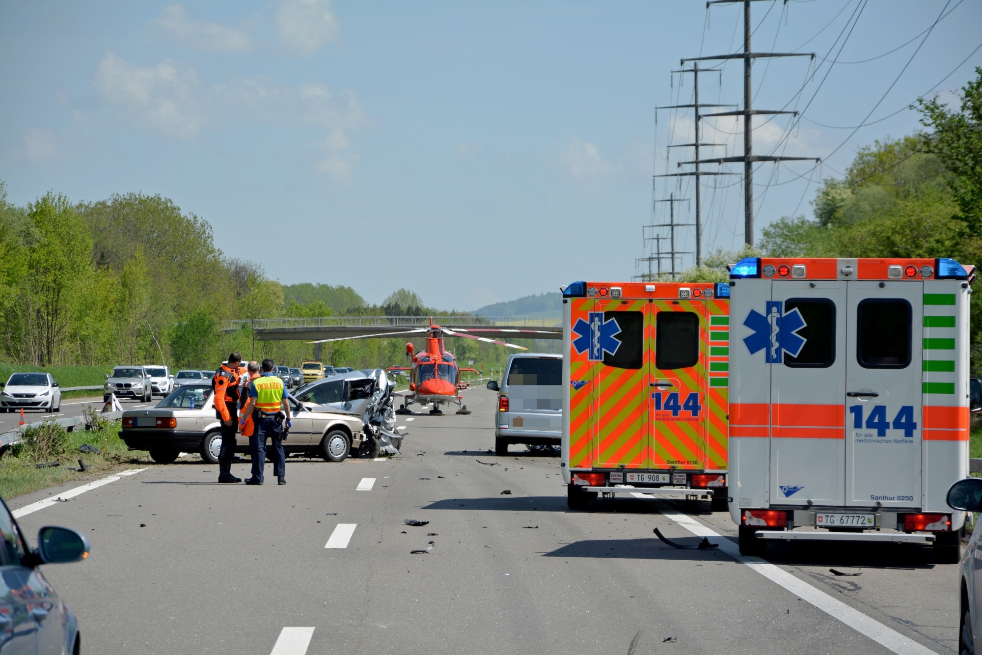 Les circonstances de l'accident restent à déterminer, a indiqué la police cantonale.