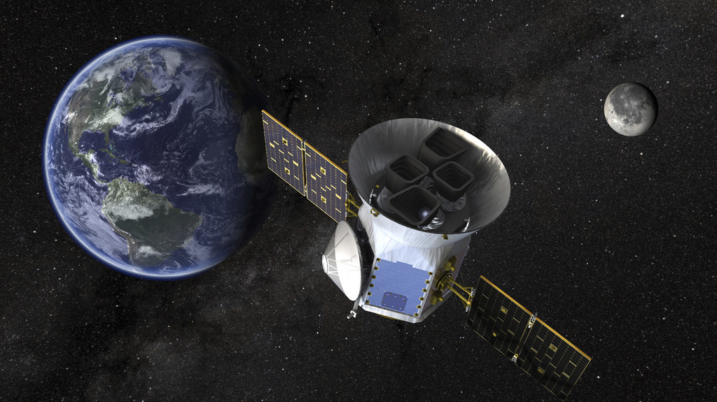 Le nouveau télescope américain, TESS, a pour mission de scanner les étoiles les plus proches de la Terre et les plus brillantes à la recherche d'exoplanètes dans leur orbite.