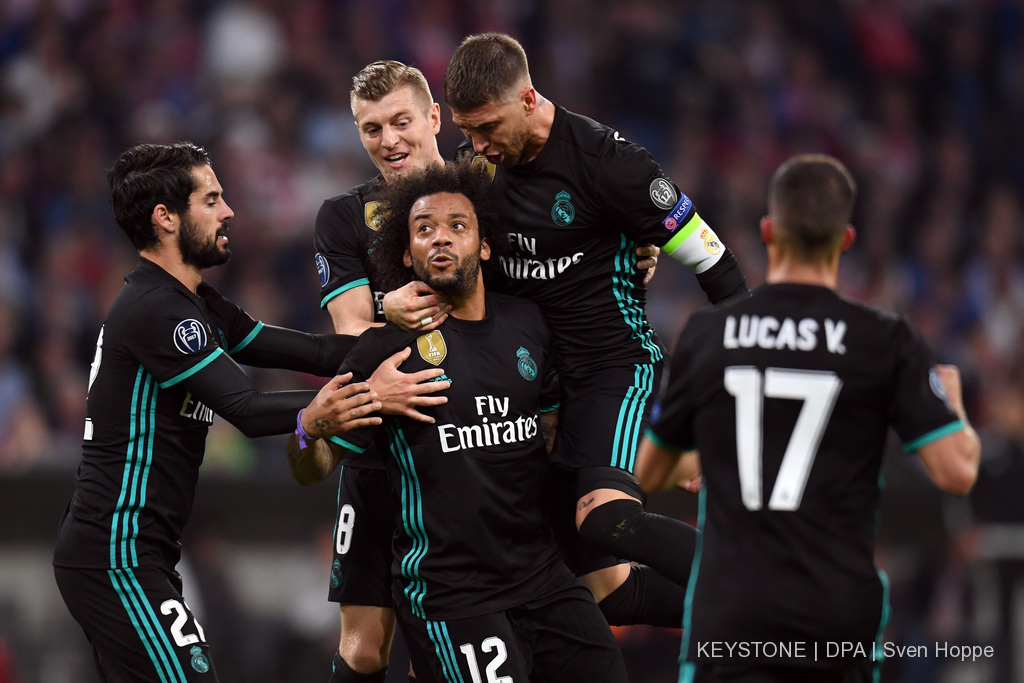 Marcelo avait égalisé pour le Real Madrid. Asensio a doublé la mise, donnant un important avantage aux Espagnols avant le retour.