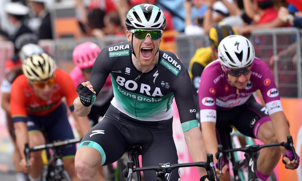 L'Irlandais a remporté au sprint la 12e étape du Tour d'Italie, qui se terminait sur le circuit automobile d'Imola.