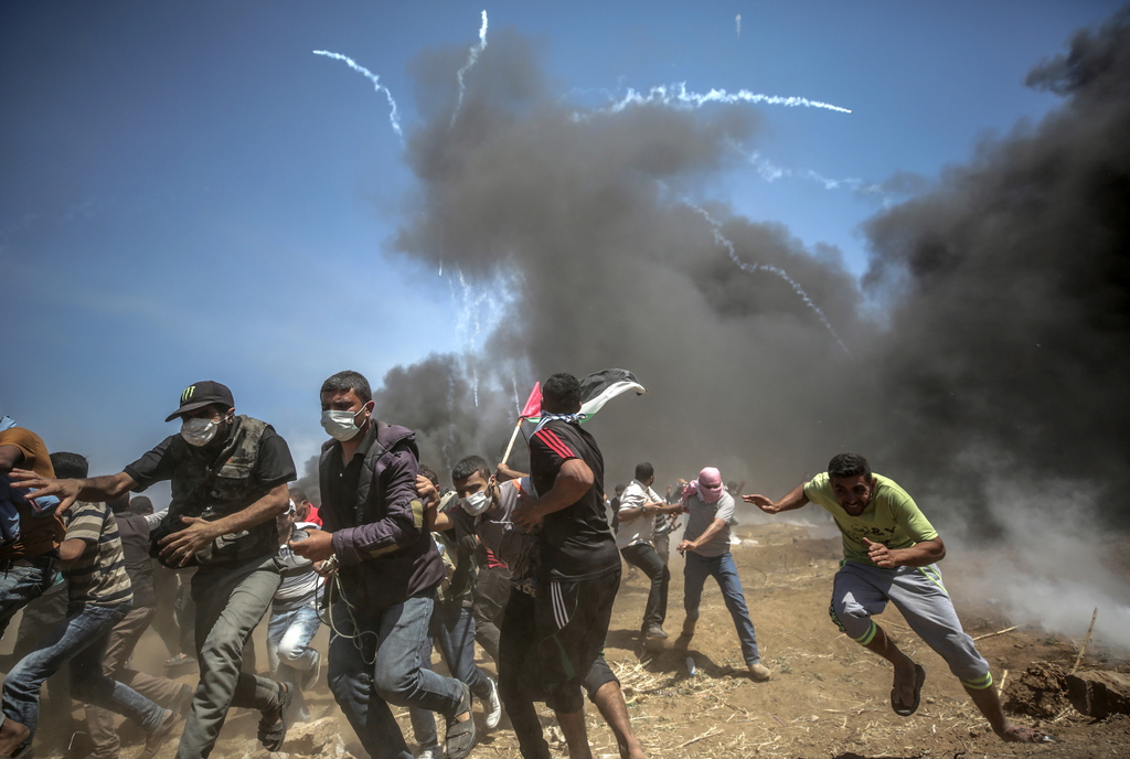 Suite aux heurts entre l'armée israélienne et les manifestants palestiniens qui ont fait plus de 60 morts parmi ces derniers, Washington a demandé à l'ONU une enquête sur les événements.