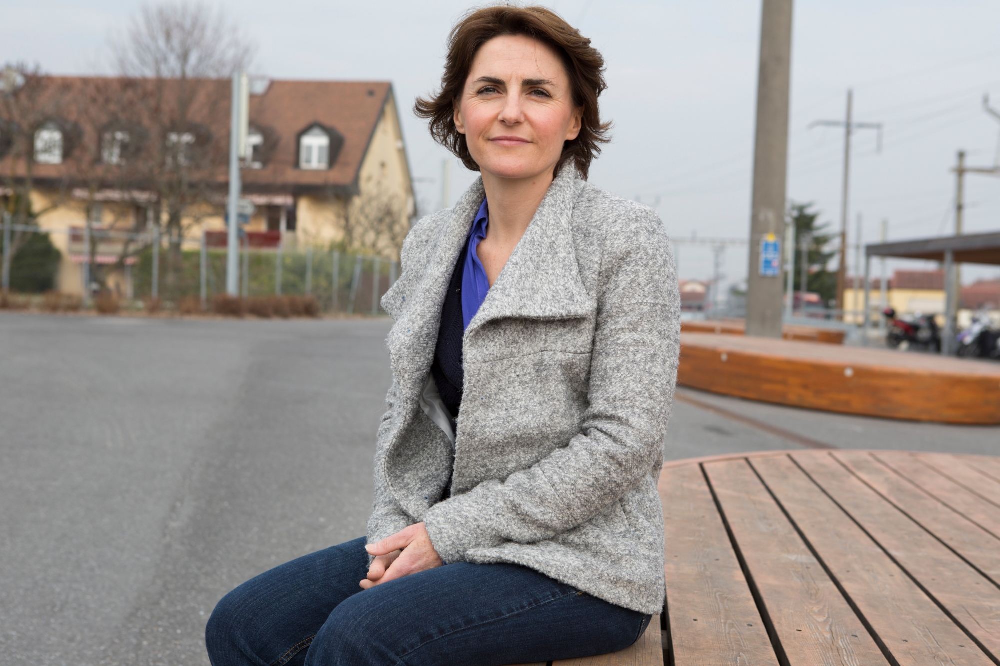 Sandrine Goettmann, organisatrice du marché du mercredi sur la place de la gare à Gland, a lancé un concours amateur de la meilleure confiture.