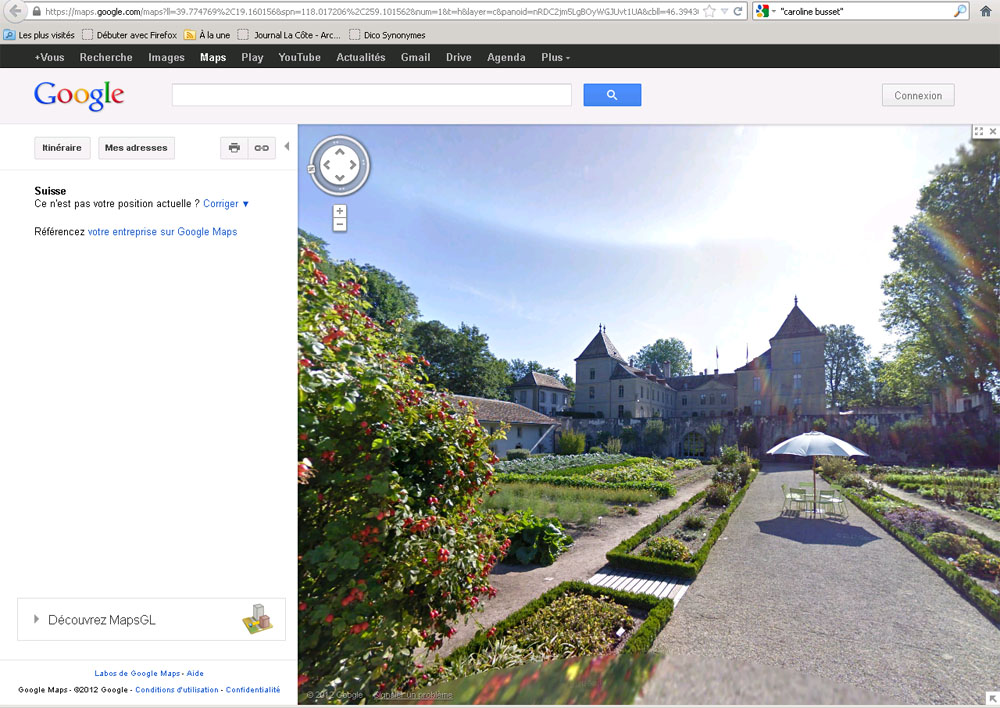 Les jardins du château de Prangins peuvent se visiter désormais "virtuellement".