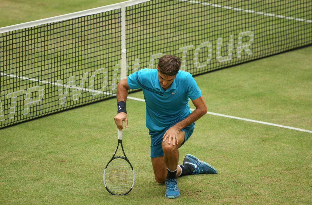 Federer a été battu en finale à Halle par le Croate Borna Coric.