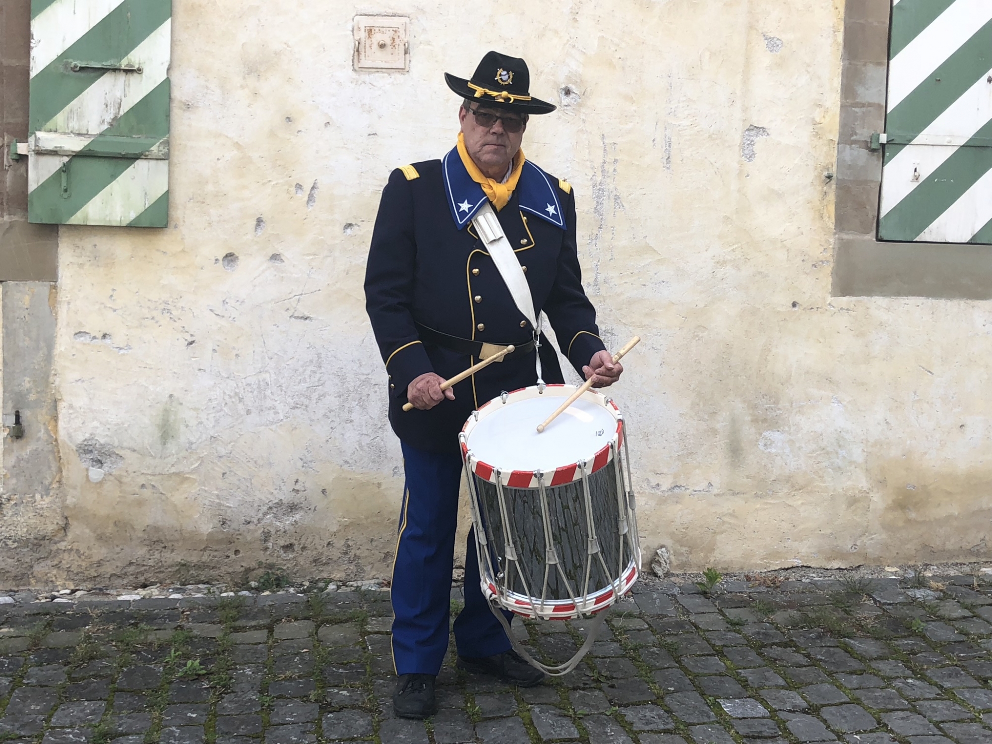 Eric Favre a été président des Fifres et tambours de Nyon pendant 31 ans.