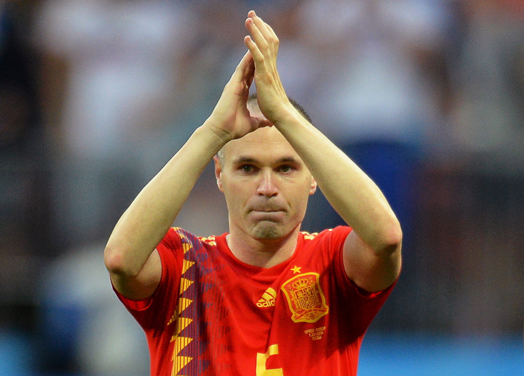 Le dernier geste d'Iniesta a été un but victorieux dans la séance de tirs aux buts contre la Russie. 