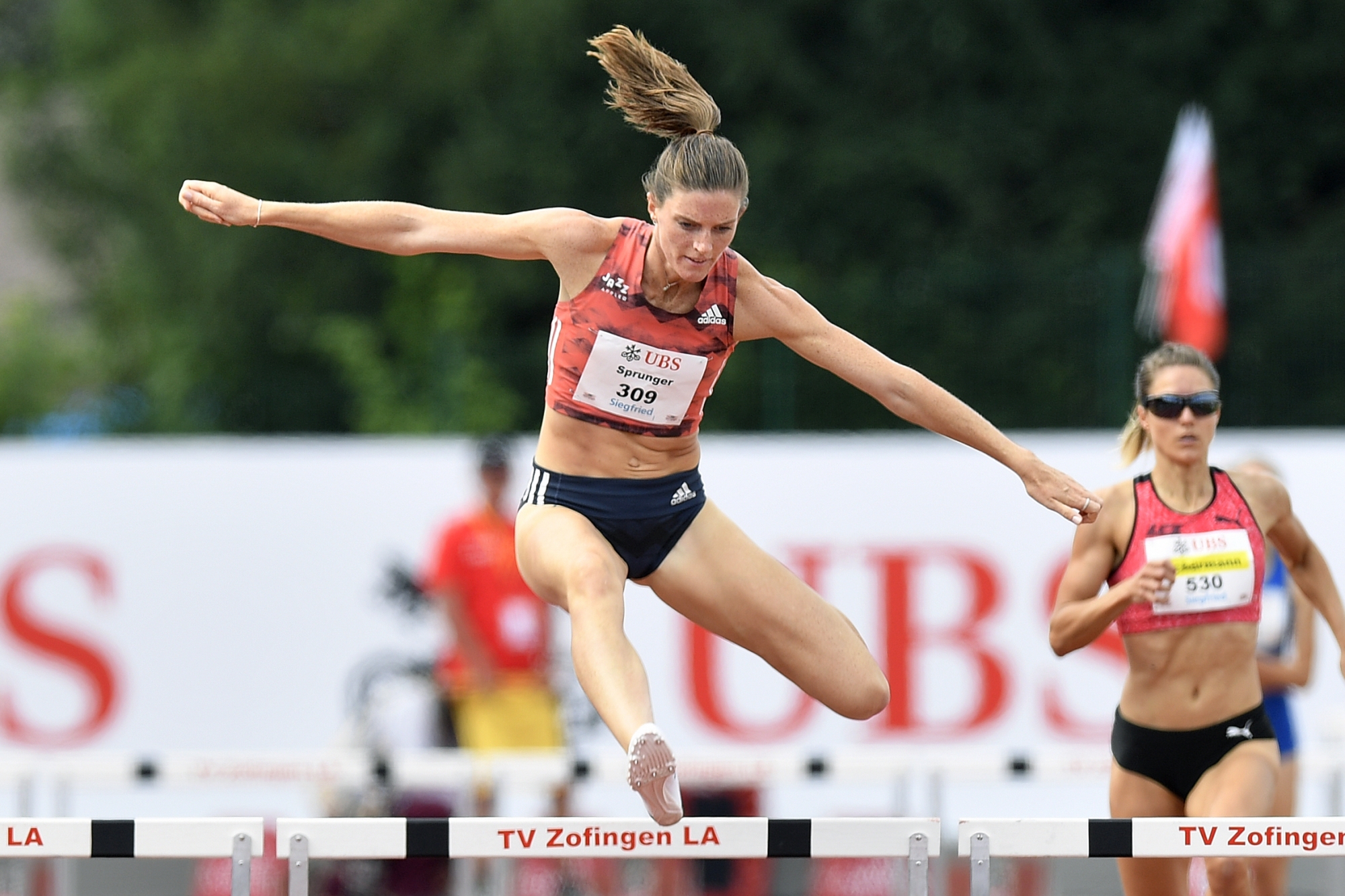 Lea Sprunger avait décroché le titre national sur 400 m haies, son premier dans cette discipline, il y a plus d'une semaine.